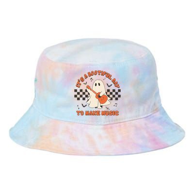 ItS A Bootiful Day To Make Music Halloween Music Teacher Tie Dye Newport Bucket Hat