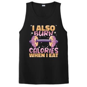 I Also Burn Calories When I Eat Donuts And Train Doughnut Meaningful Gift PosiCharge Competitor Tank