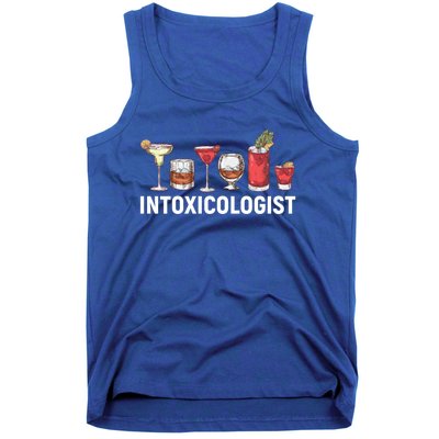 Intoxicologist Alcohol Bartender Meaningful Gift Tank Top