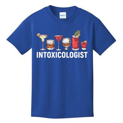 Intoxicologist Alcohol Bartender Meaningful Gift Kids T-Shirt