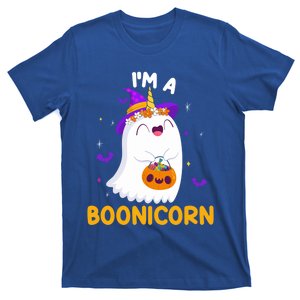 Im A Boonicorn Unicorn Boo Ghost Trick Or Treating Costume Funny Gift T-Shirt