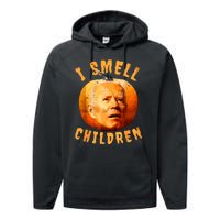 Ismellchildren Antijoe Biden Funny Witches Halloween Performance Fleece Hoodie