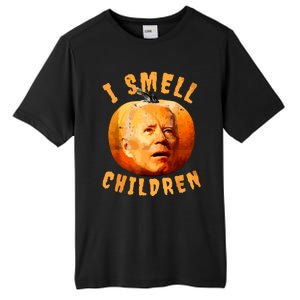 Ismellchildren Antijoe Biden Funny Witches Halloween Tall Fusion ChromaSoft Performance T-Shirt