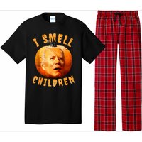 Ismellchildren Antijoe Biden Funny Witches Halloween Pajama Set