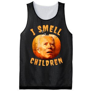 Ismellchildren Antijoe Biden Funny Witches Halloween Mesh Reversible Basketball Jersey Tank