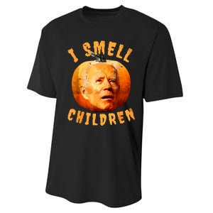 Ismellchildren Antijoe Biden Funny Witches Halloween Performance Sprint T-Shirt