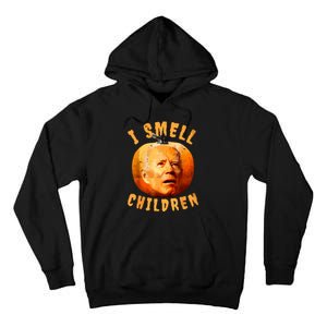 Ismellchildren Antijoe Biden Funny Witches Halloween Tall Hoodie