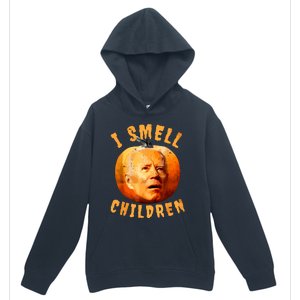 Ismellchildren Antijoe Biden Funny Witches Halloween Urban Pullover Hoodie