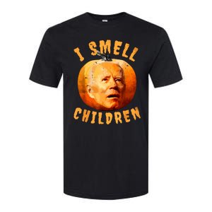 Ismellchildren Antijoe Biden Funny Witches Halloween Softstyle CVC T-Shirt