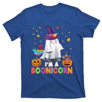 Im A Boonicorn Unicorn Ghost Halloween Witch Pumpkin Candy Gift T-Shirt