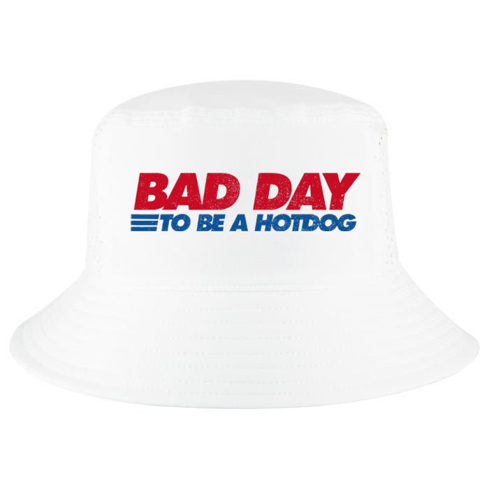 Its A Bad Day To Be A Hot Dog Funny Hot Dog Cool Comfort Performance Bucket Hat