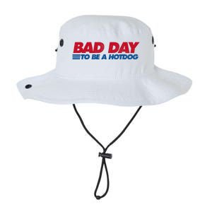 Its A Bad Day To Be A Hot Dog Funny Hot Dog Legacy Cool Fit Booney Bucket Hat