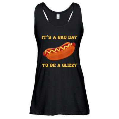 Its A Bad Day To Be A Glizzy Ladies Essential Flowy Tank