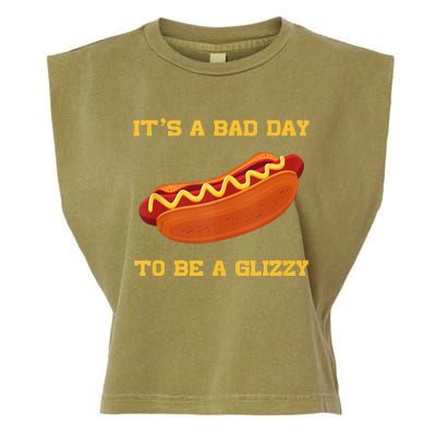 Its A Bad Day To Be A Glizzy Garment-Dyed Women's Muscle Tee