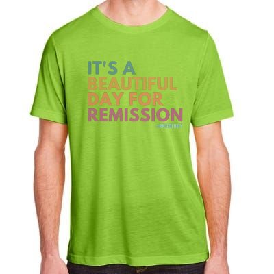 ItS A Beautiful Day For Remission Oncology Nurse Adult ChromaSoft Performance T-Shirt