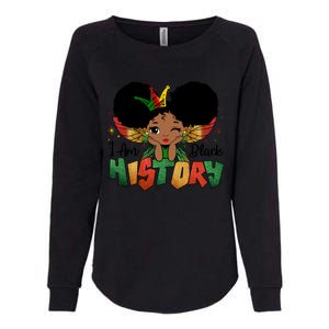 I Am Black History Month African American Queen Gift Womens California Wash Sweatshirt