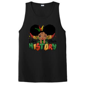 I Am Black History Month African American Queen Gift PosiCharge Competitor Tank