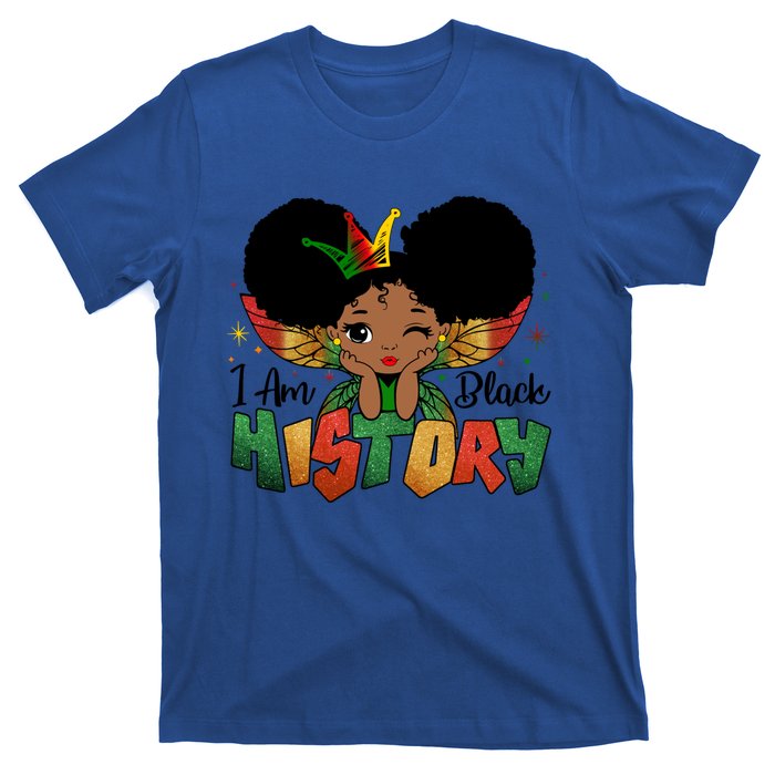 I Am Black History Month African American Queen Gift T-Shirt