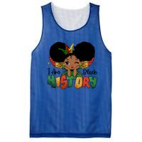 I Am Black History Month African American Queen Gift Mesh Reversible Basketball Jersey Tank