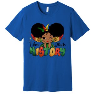 I Am Black History Month African American Queen Gift Premium T-Shirt