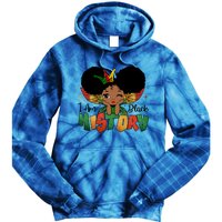 I Am Black History Month African American Queen Gift Tie Dye Hoodie