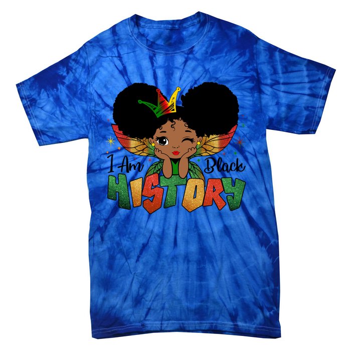 I Am Black History Month African American Queen Gift Tie-Dye T-Shirt