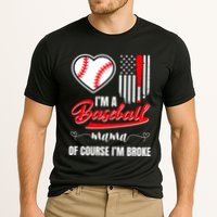 IM A Baseball Mom Of Course IM Broke Cooling Performance Crew T-Shirt