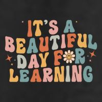 Its A Beautiful Day For Learning Best Teacher Ever Adult Drive Performance Visor