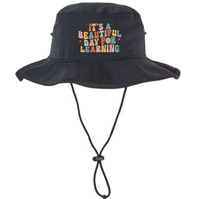 Its A Beautiful Day For Learning Best Teacher Ever Bucket Hat