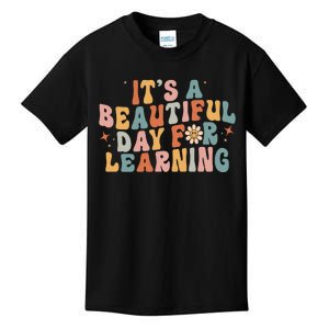 Its A Beautiful Day For Learning Best Teacher Ever Kids T-Shirt