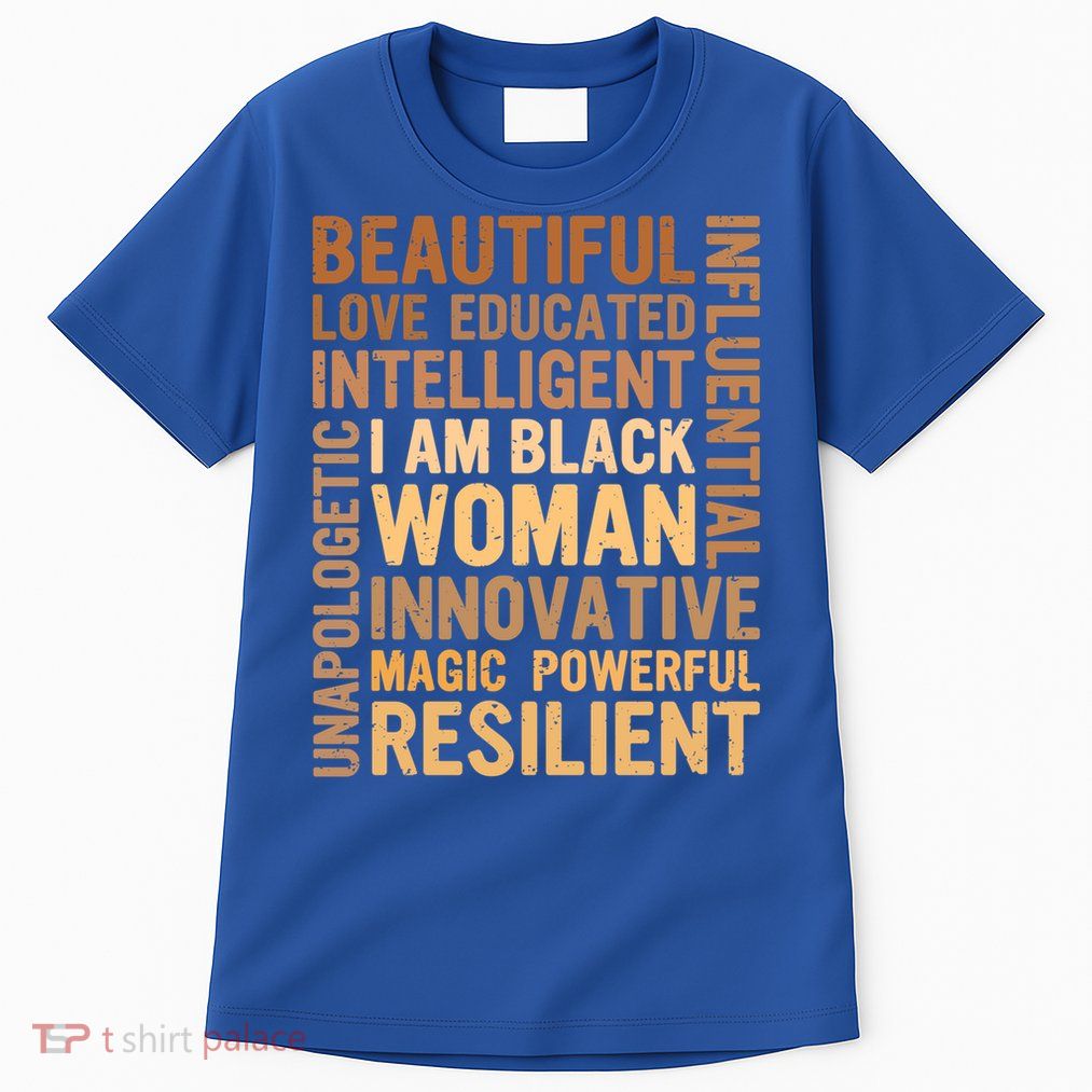 I Am Black Black History Month Juneteenth Black Meaningful Gift Tall T-Shirt