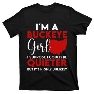 Im A Buckeye Girl O.H.I.O S.T.A.T.E T-Shirt