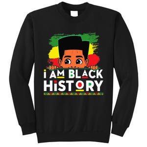 I Am Black History For Boy Black History Month Sweatshirt