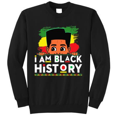 I Am Black History For Boy Black History Month Sweatshirt