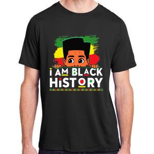 I Am Black History For Boy Black History Month Adult ChromaSoft Performance T-Shirt