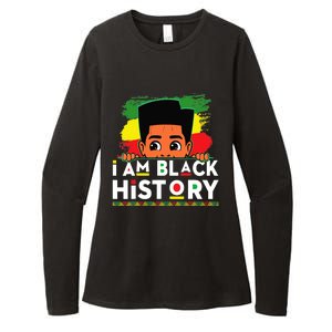 I Am Black History For Boy Black History Month Womens CVC Long Sleeve Shirt