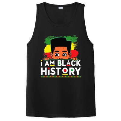 I Am Black History For Boy Black History Month PosiCharge Competitor Tank