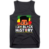 I Am Black History For Boy Black History Month Tank Top