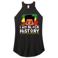 I Am Black History For Boy Black History Month Women's Perfect Tri Rocker Tank