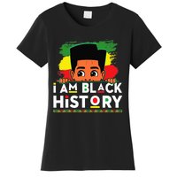 I Am Black History For Boy Black History Month Women's T-Shirt