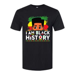 I Am Black History For Boy Black History Month Softstyle CVC T-Shirt