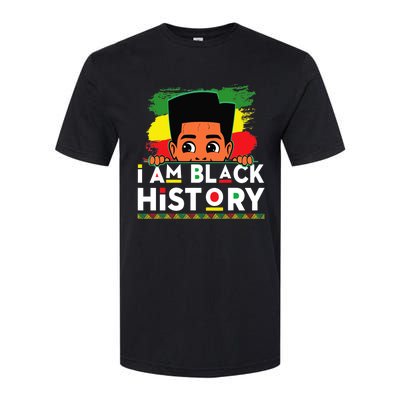 I Am Black History For Boy Black History Month Softstyle CVC T-Shirt