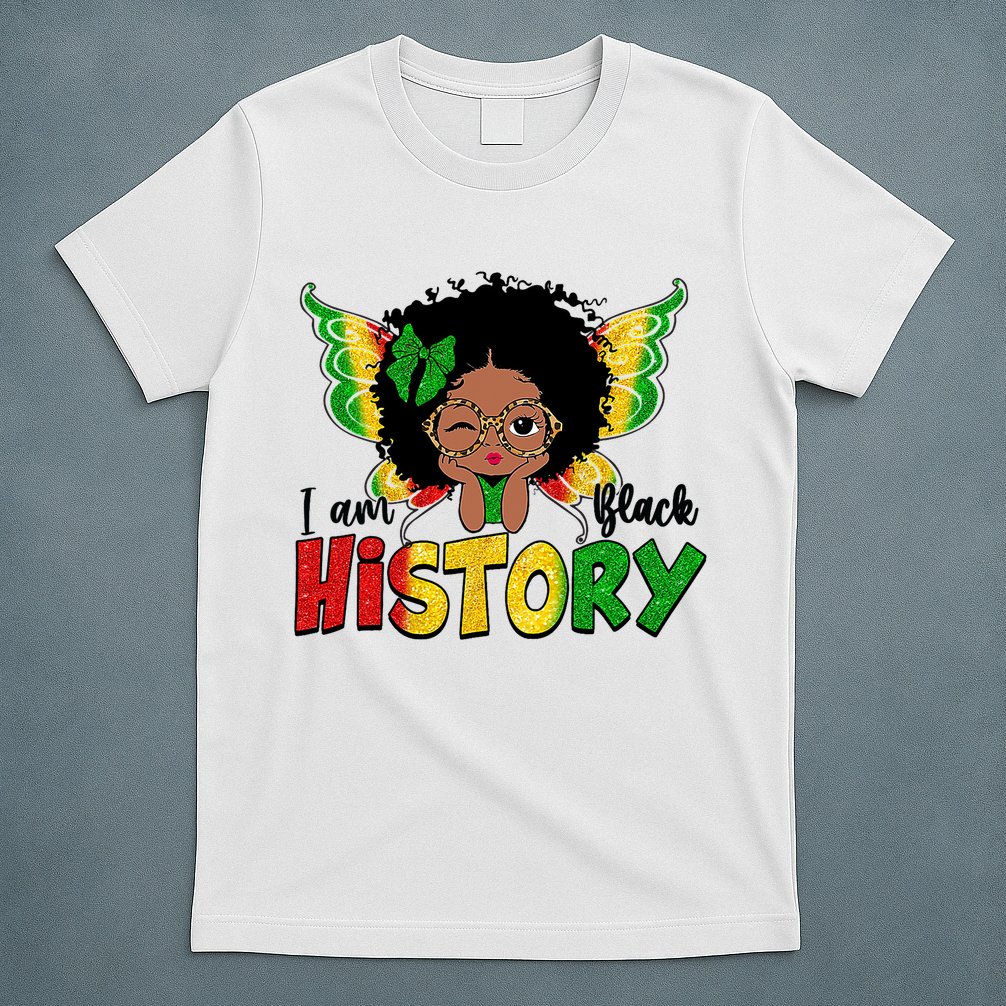 I Am Black History Month African American T-Shirt