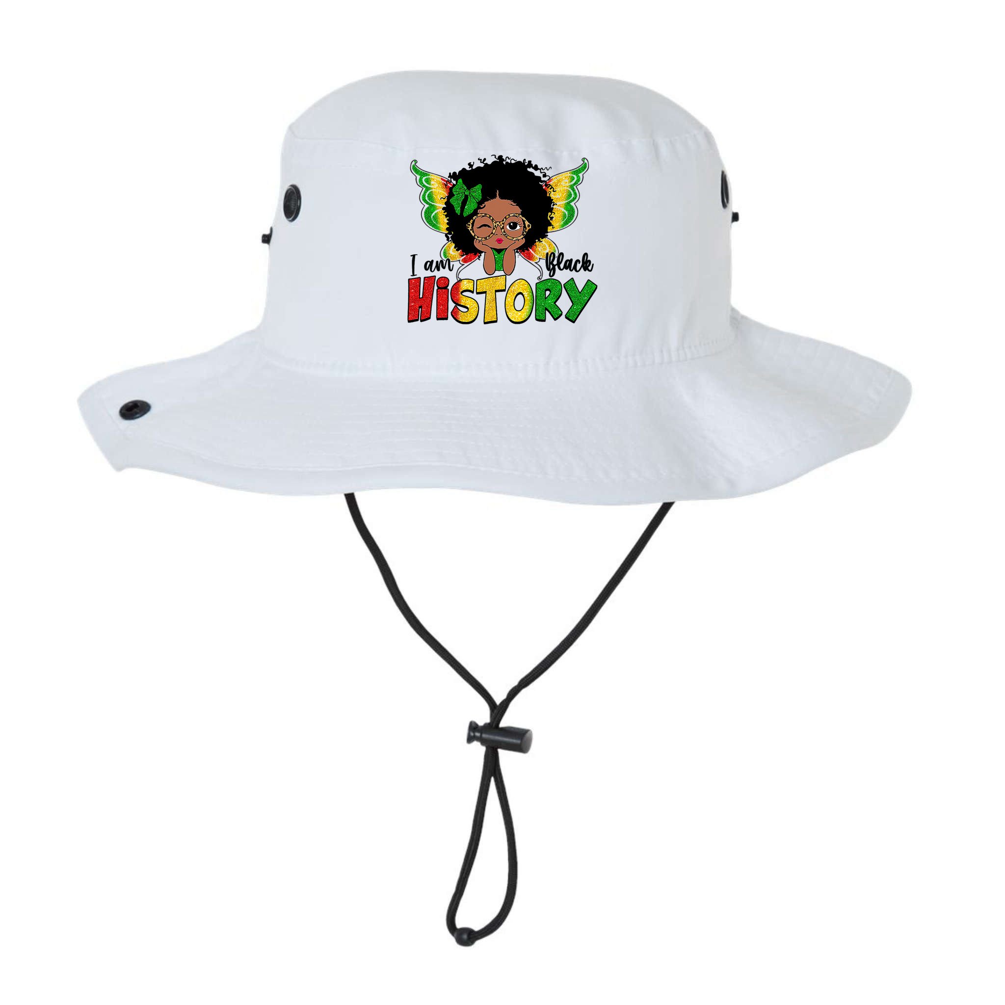 I Am Black History Month African American Bucket Hat