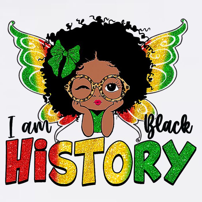 I Am Black History Month African American Bucket Hat