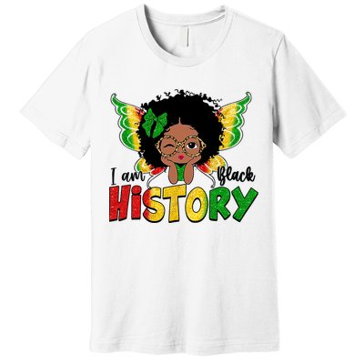 I Am Black History Month African American Premium T-Shirt