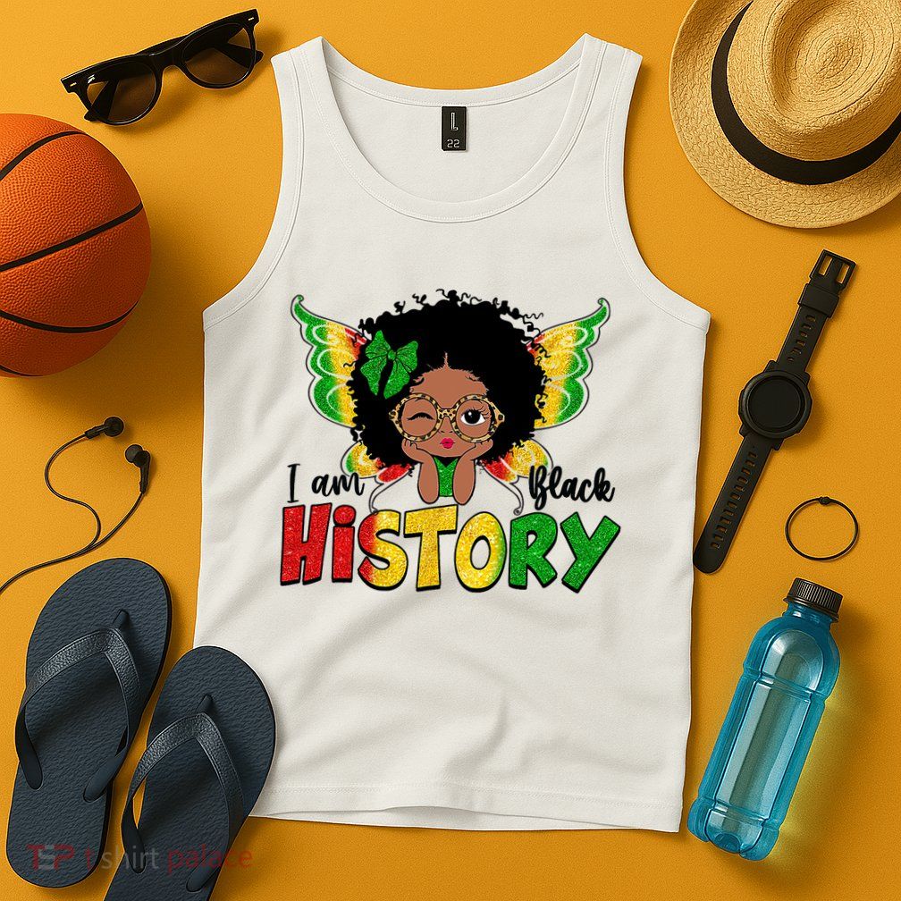 I Am Black History Month African American Tank Top