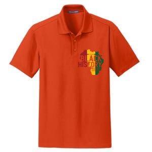 I Am Black History Black History Month Gift Dry Zone Grid Polo