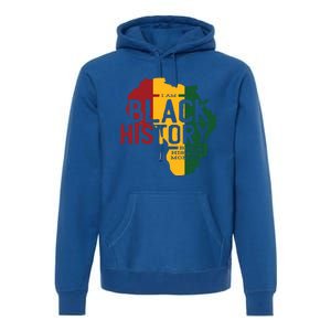 I Am Black History Black History Month Gift Premium Hoodie