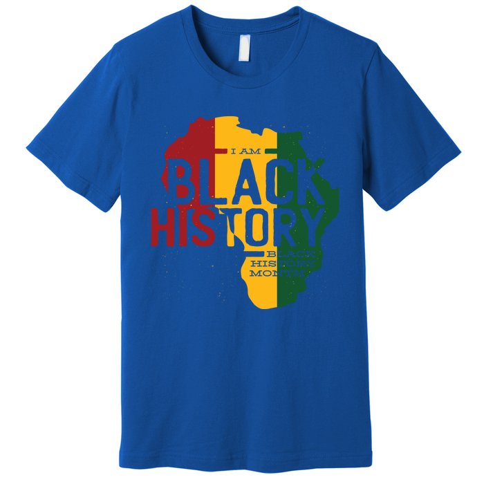 I Am Black History Black History Month Gift Premium T-Shirt